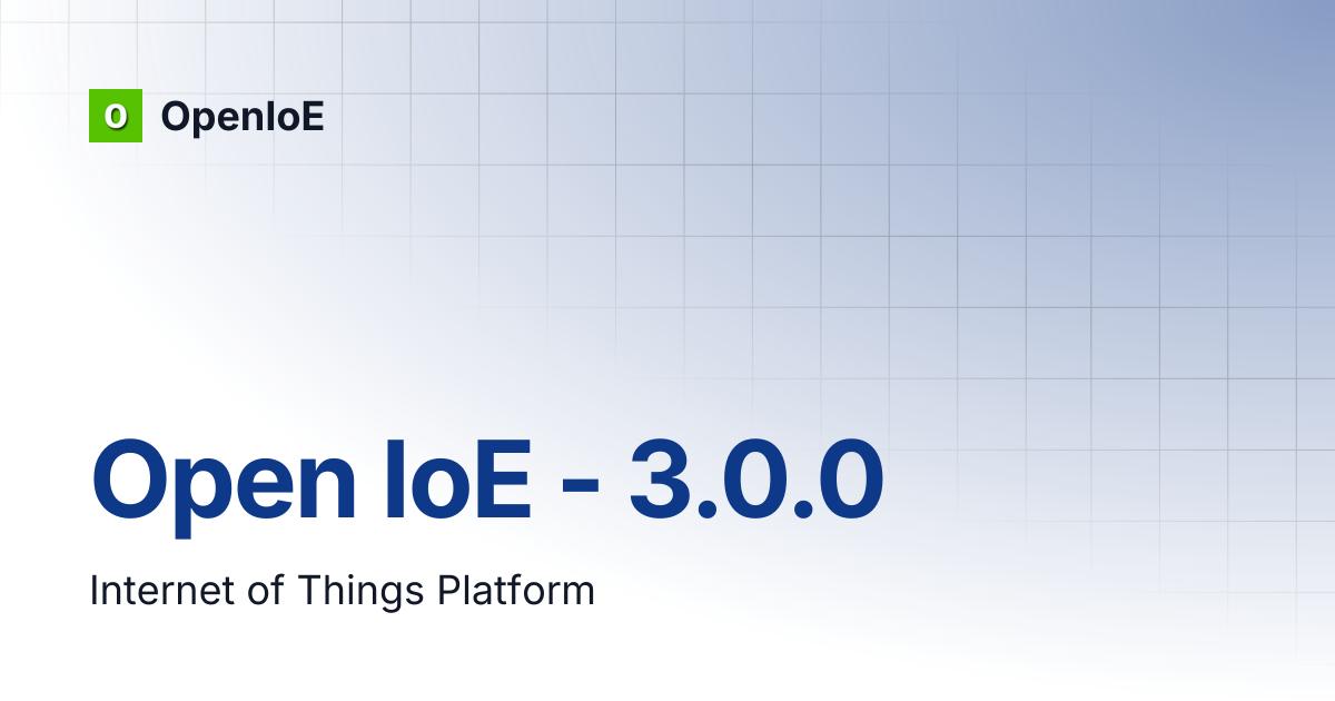 Open ioe 3 0 0 openioe